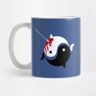 stop whale hunting Mug